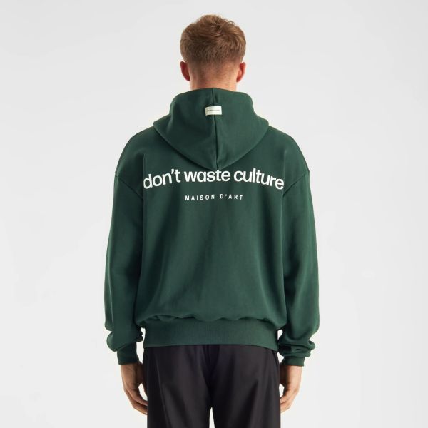 Don't Waste Culture Ale Vest Donker Groen