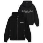 Don't Waste Culture Ale Vest Zwart