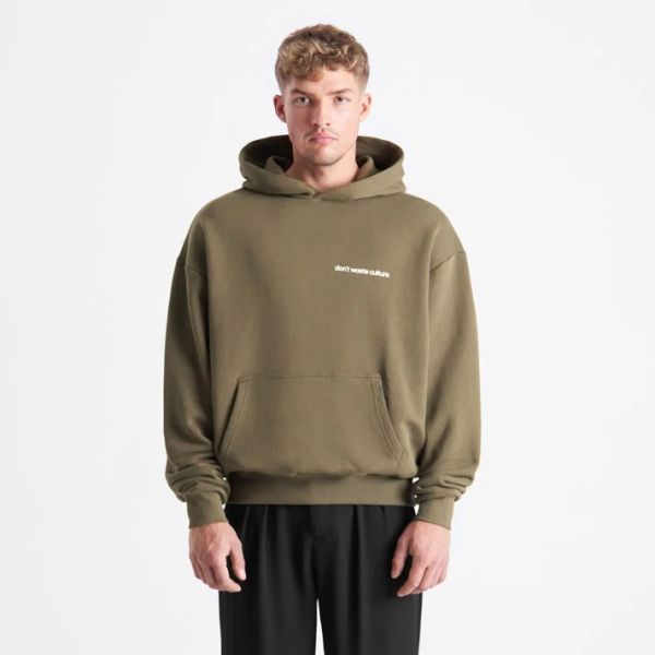 Don't Waste Culture Ray Hoodie Donker Groen
