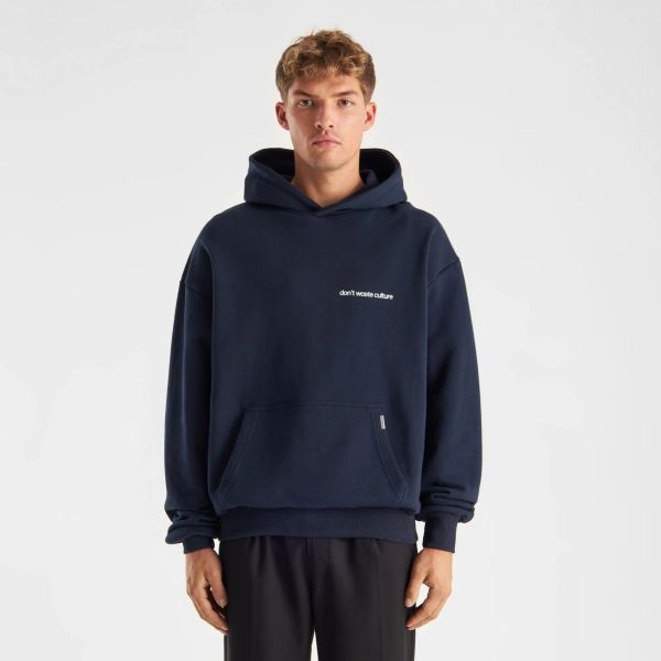 Don't Waste Culture Ray Hoodie Navy