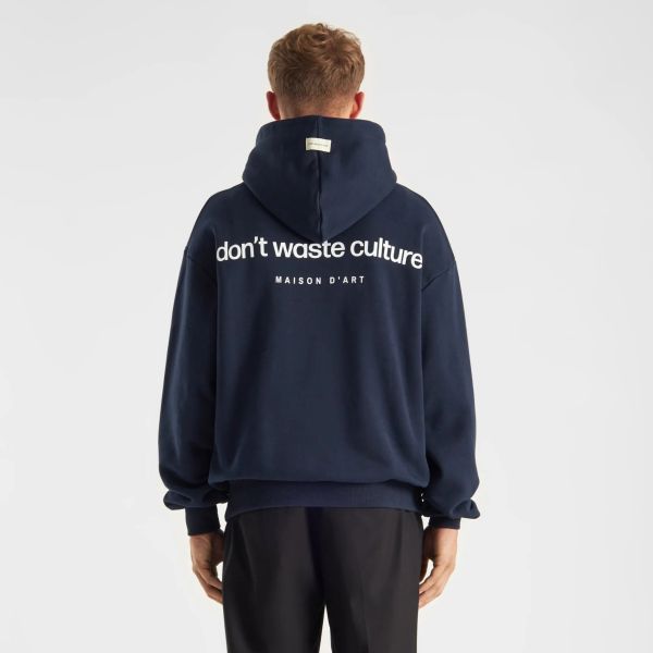 Don't Waste Culture Ray Hoodie Navy