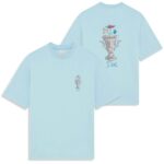 Drôle De Monsieur Vase T-shirt Licht Blauw