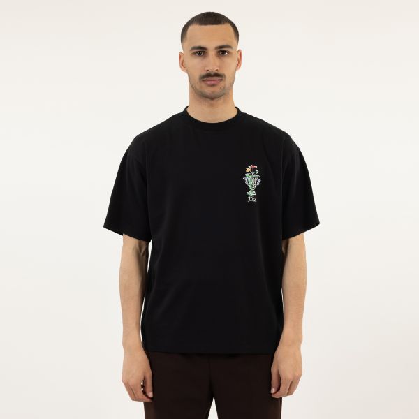 Drôle De Monsieur Vase T-shirt Zwart