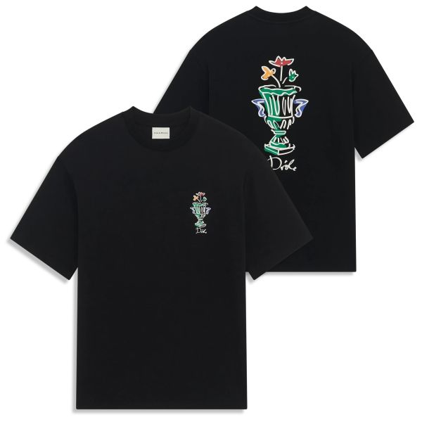 Drôle De Monsieur Vase T-shirt Zwart