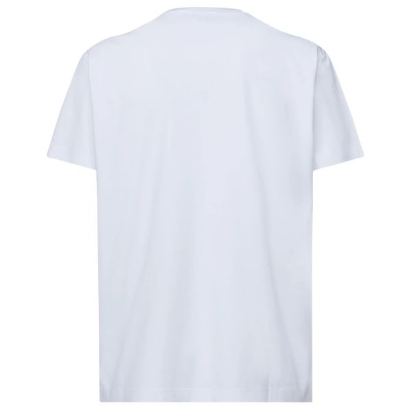 Dsquared2 Logo Patch T-shirt Wit