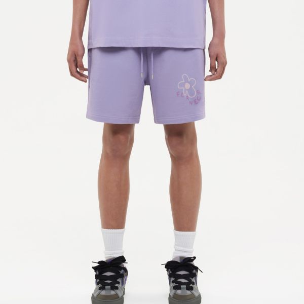 Flâneur Blossom Korte Broek Paars