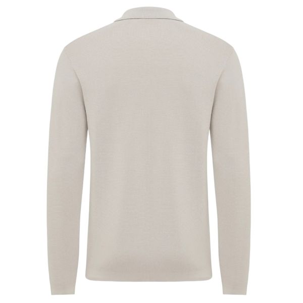 Genti Knitted Buttons Vest Beige