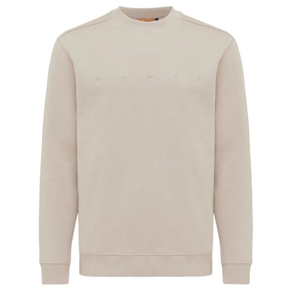 Genti Logo Sweater Beige