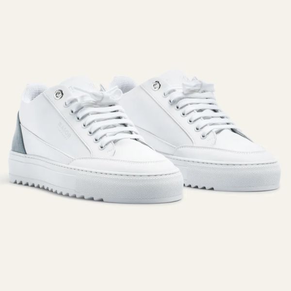 Mason Garments Tia 25B Sneaker Wit/Blauw