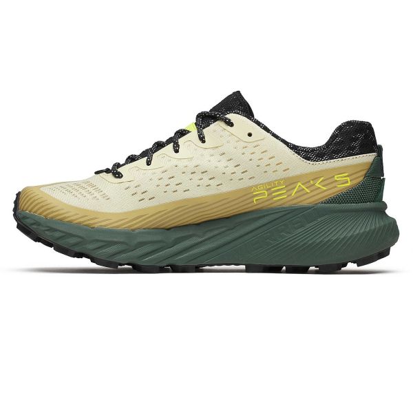 Merrell Agility Peak 5 Sneaker Beige/Groen