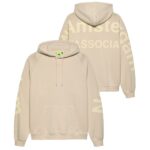 New Amsterdam Surf Association Logo Line Hoodie Beige