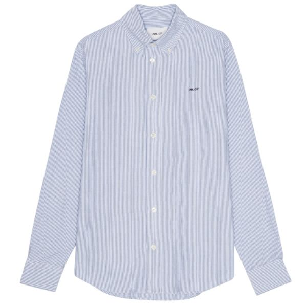 NN.07 Colby Overhemd Licht Blauw