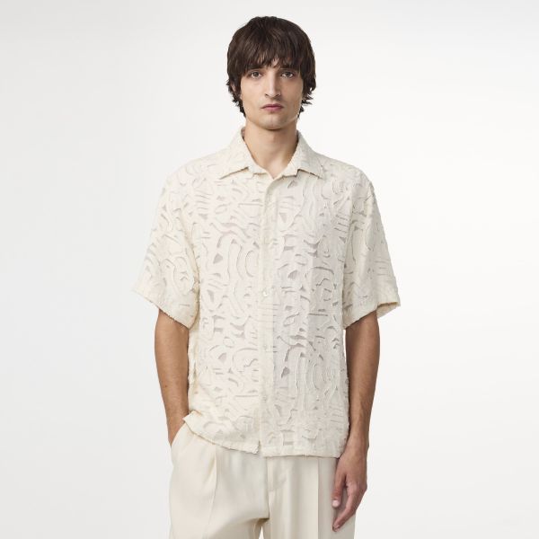 NN.07 Freddy Overhemd Off White