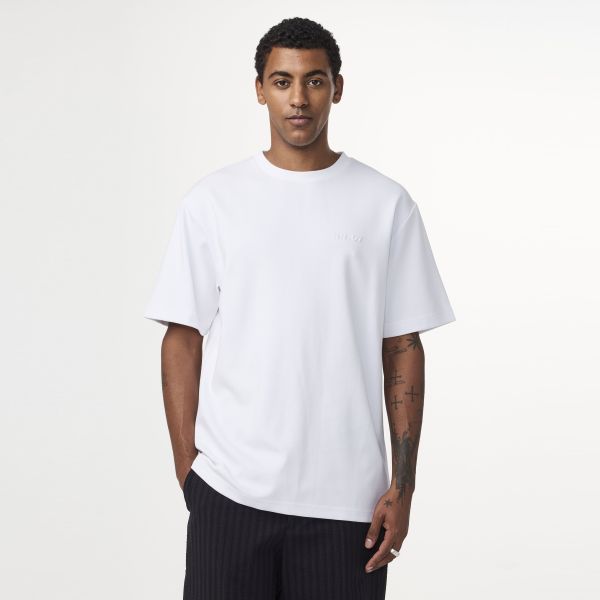 NN.07 Nat Logo T-shirt Wit