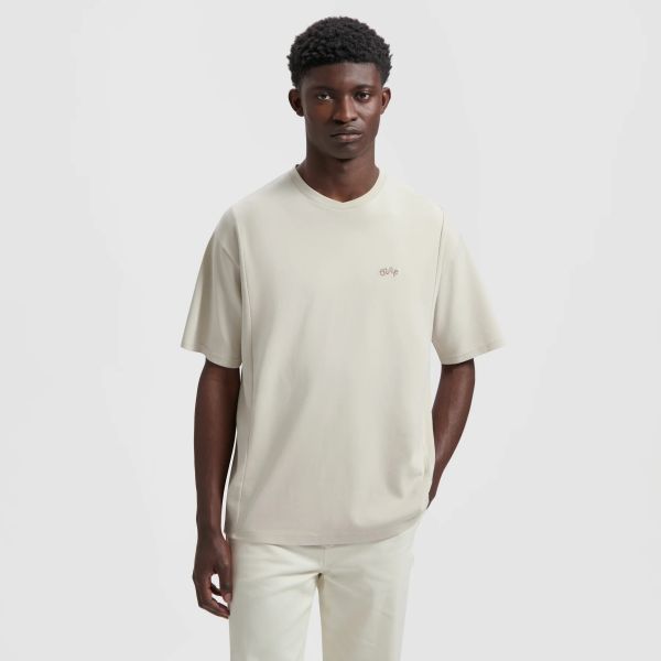 Olaf Panel T-shirt Off White
