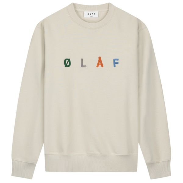 Olaf Sans Embro Sweater Off White