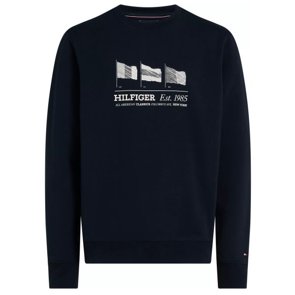 Tommy Hilfiger Flags Sweater Navy