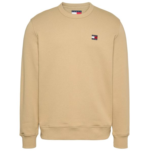 Tommy Jeans Badge Sweater Beige