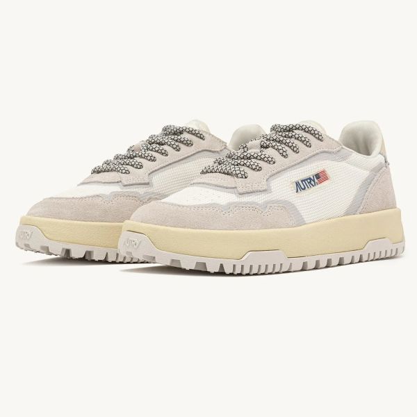 Autry Wildpace Low Sneaker Grijs/Wit