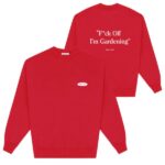 Bram’s Fruit Gardening Sweater Rood