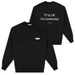 Bram’s Fruit Gardening Sweater Zwart