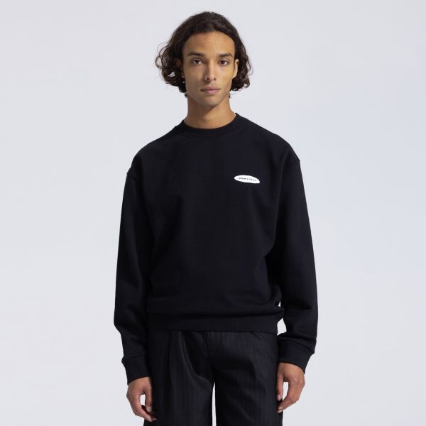 Bram’s Fruit Gardening Sweater Zwart