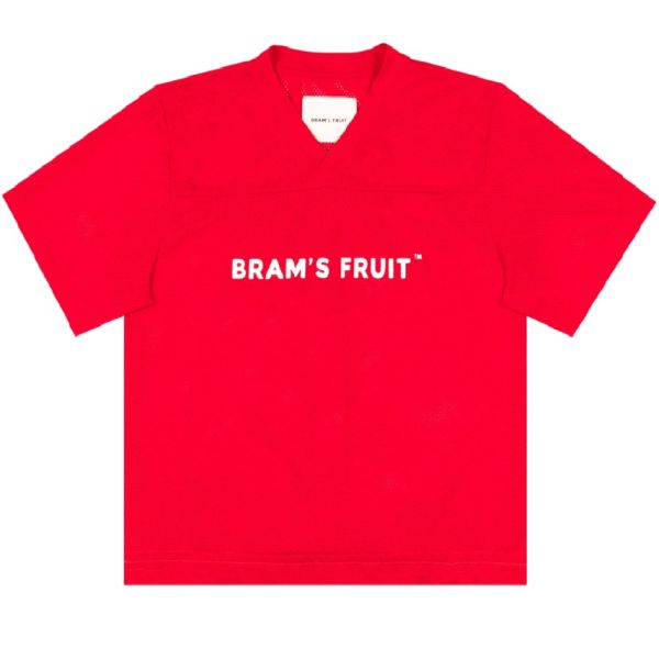 Bram's Fruit Mesh Soccer T-shirt Rood