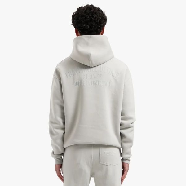 Croyez Fraternité Hoodie Grijs
