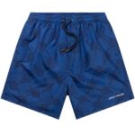 Daily Paper Dotted Monogram Zwembroek Blauw