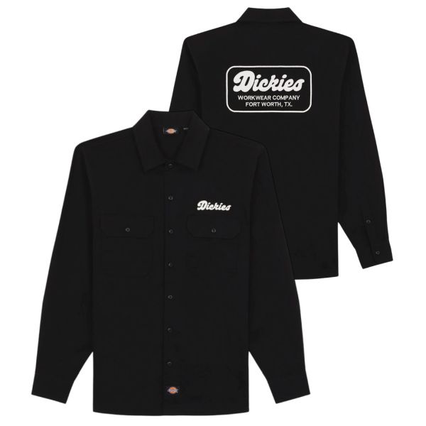 Dickies Lewistown Overhemd Zwart