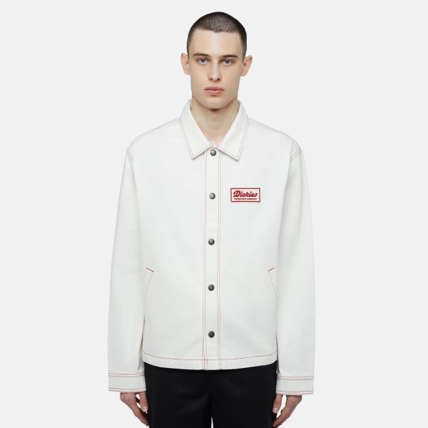 Dickies Lewistown Spijkerjas Off White
