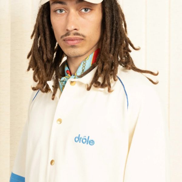 Drôle De Monsieur Après-Sport Vest Off White