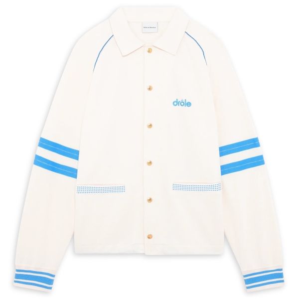 Drôle De Monsieur Après-Sport Vest Off White