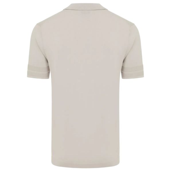 Genti No Buttons Polo Beige