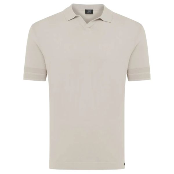 Genti No Buttons Polo Beige