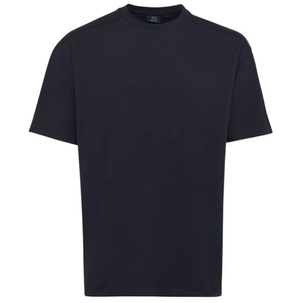 Genti Relaxed Fit T-shirt Zwart
