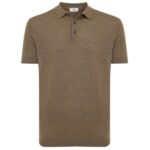 Gentiluomo Merino Polo Bruin