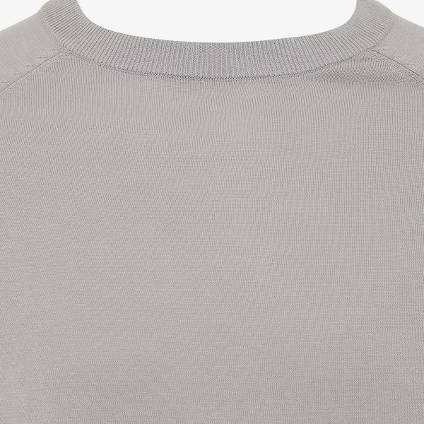 Gentiluomo Round Slim T-shirt Grijs