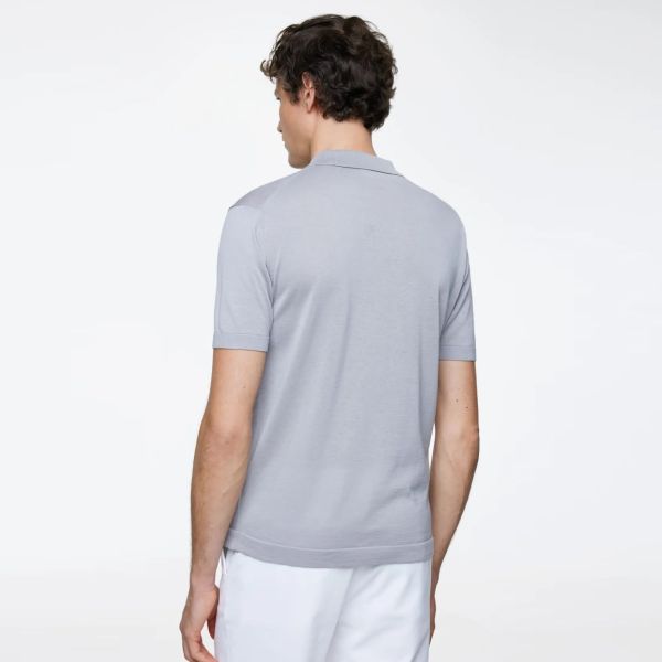 Gentiluomo Zip Polo Grijs