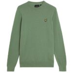 Lyle & Scott Cotton Crewneck Sweater Groen
