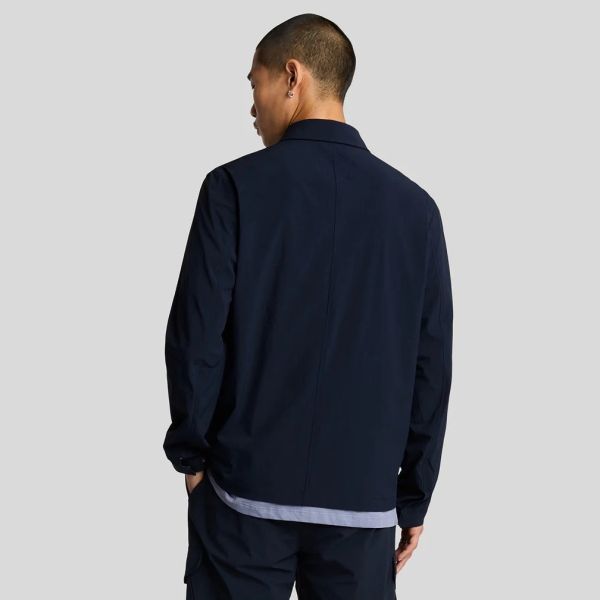 Lyle & Scott Nylon Pocket Overshirt Navy