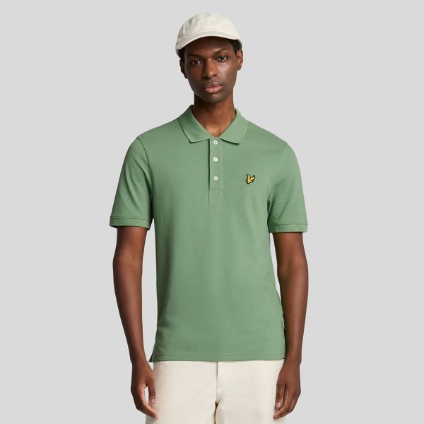Lyle & Scott Plain Polo Groen