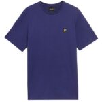 Lyle & Scott Plain T-shirt Donker Blauw