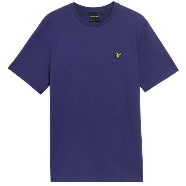 Lyle & Scott Plain T-shirt Donker Blauw