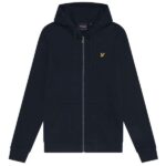 Lyle & Scott Zip Through Vest Navy