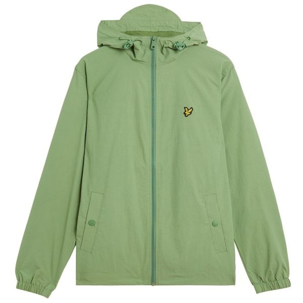 Lyle & Scott Zip Through Hooded Jack Groen