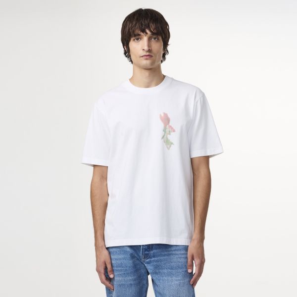 NN.07 Adam Print T-shirt Wit/Multi