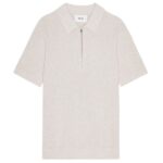 NN.07 Hansie Zip Polo Off White