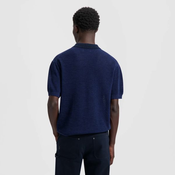 Olaf Knit Polo Navy