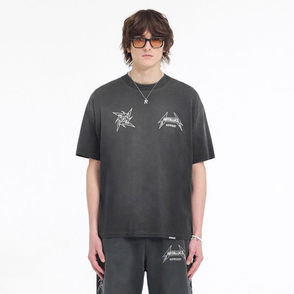 Represent Metallica 40 Year Anniversary T-shirt Zwart